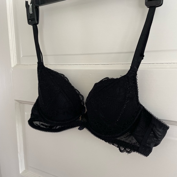 Gossard Black Lace Push-up Bra 34B - Picture 3 of 7